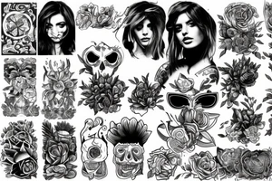 ana de armas tattoo idea