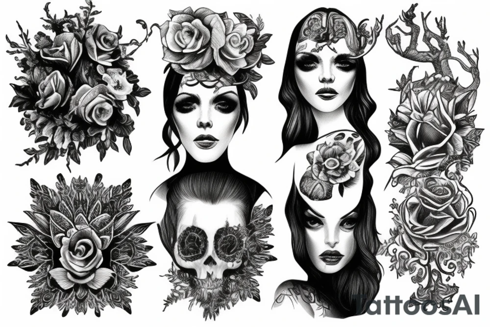 ana de armas tattoo idea