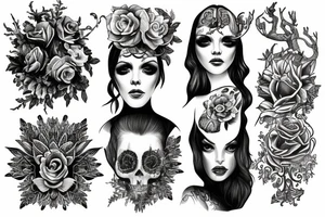 ana de armas tattoo idea