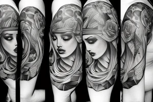 ana de armas tattoo idea