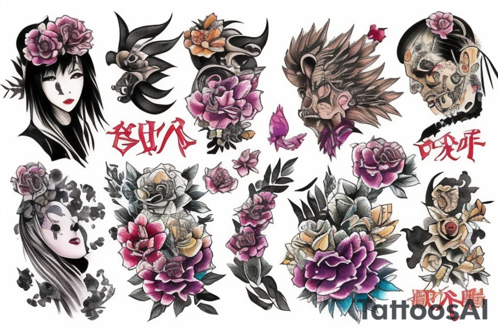 英文HZ 纹身 tattoo idea