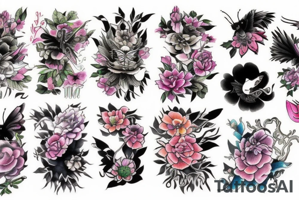 蝴蝶情侣纹身 tattoo idea