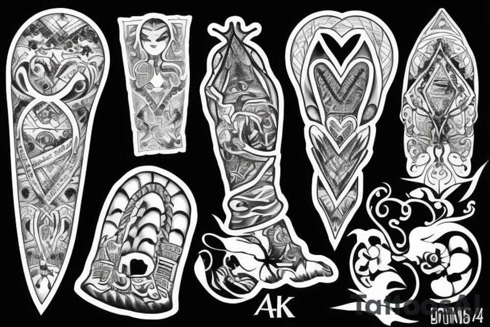 ak 74 tattoo idea