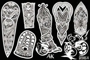 ak 74 tattoo idea
