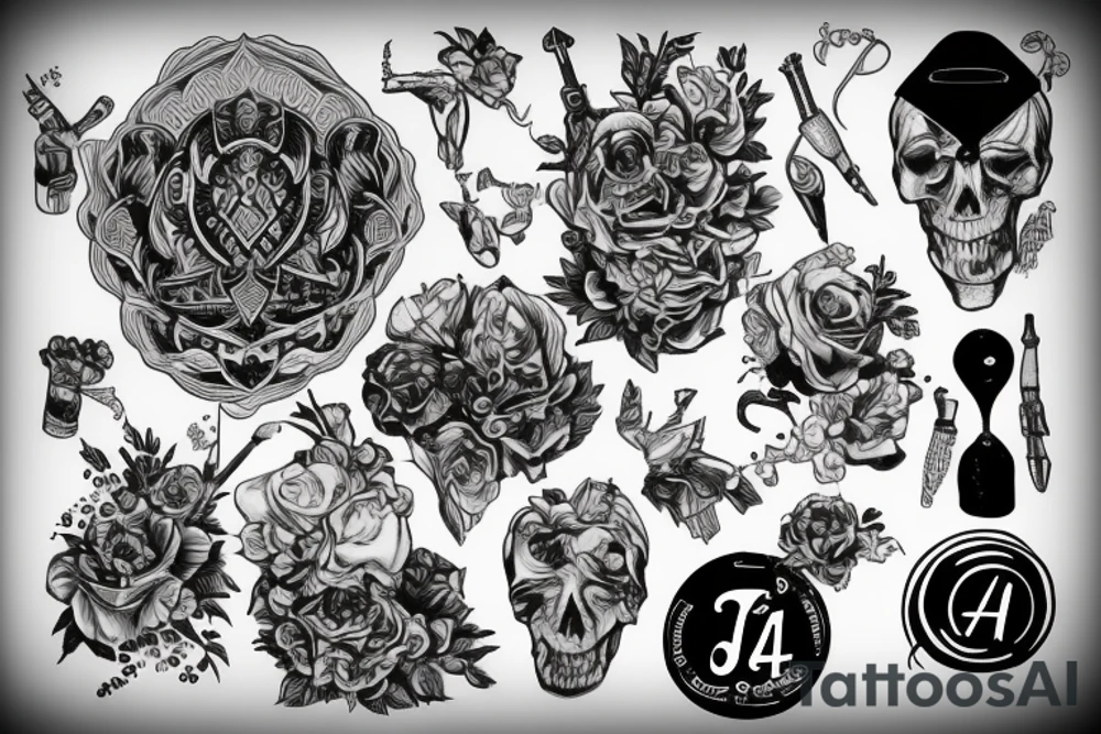 ak 74 tattoo idea