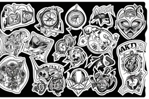 ak 74 tattoo idea
