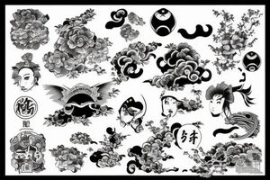 japan tattoo idea