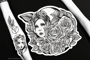 Prenses Leia resist revolution tattoo idea