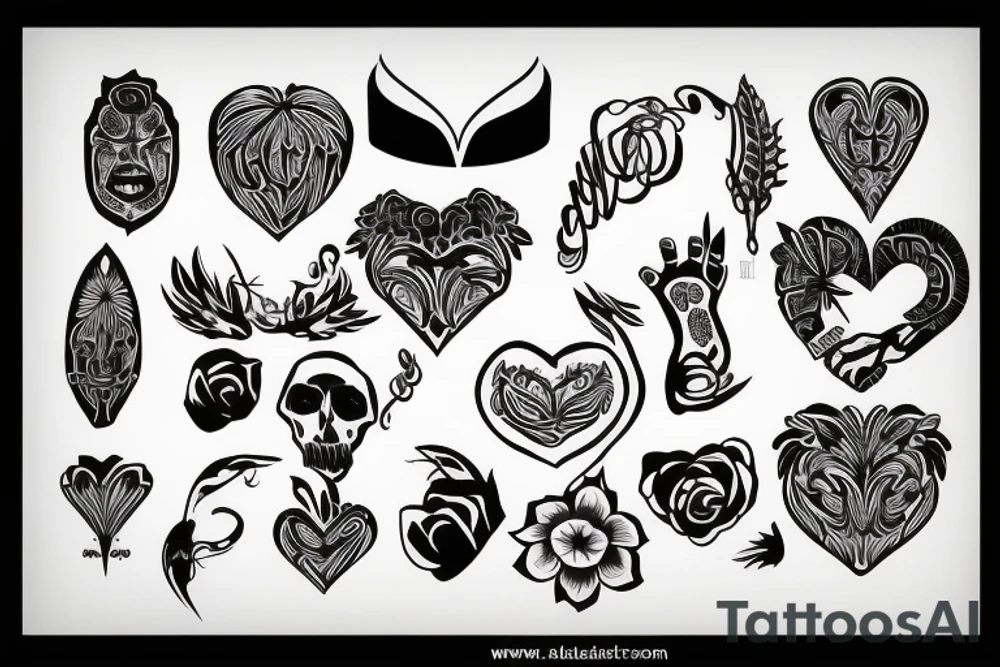 Rebel in heart and soul tattoo idea