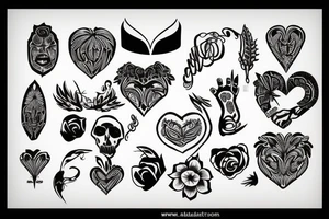 Rebel in heart and soul tattoo idea
