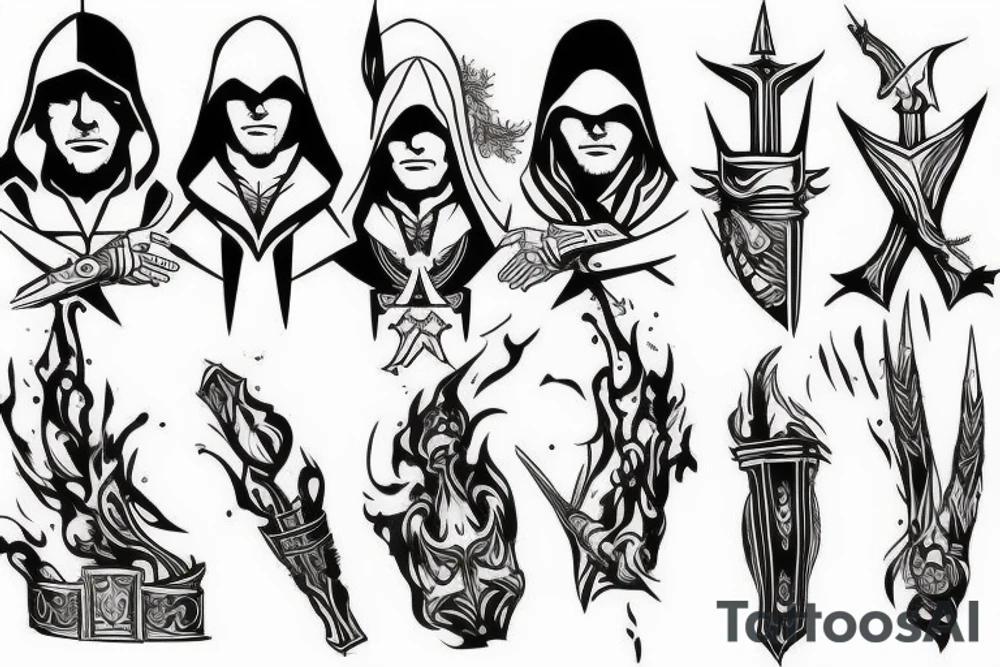 Assassin's creed tattoo idea