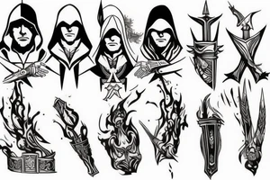 Assassin's creed tattoo idea