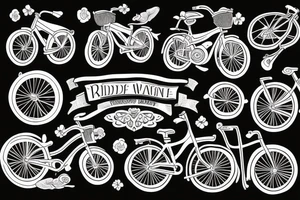 Like riding a bicycle tattoo idea