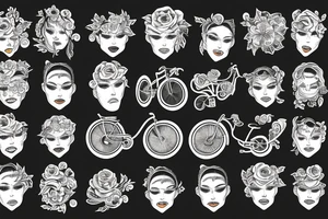 Like riding a bicycle tattoo idea