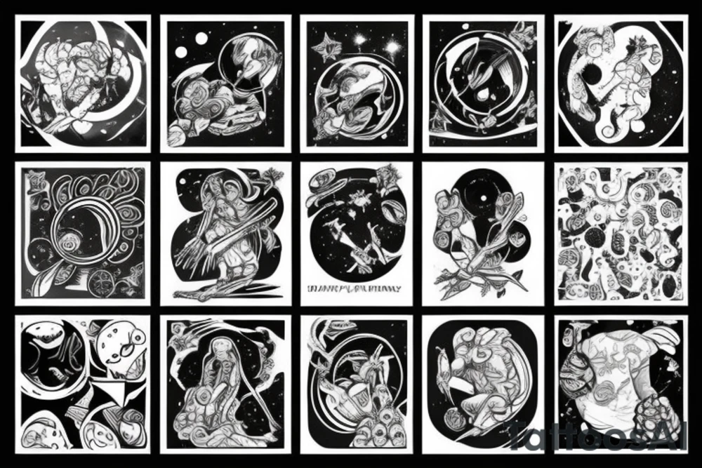 Space tattoo idea