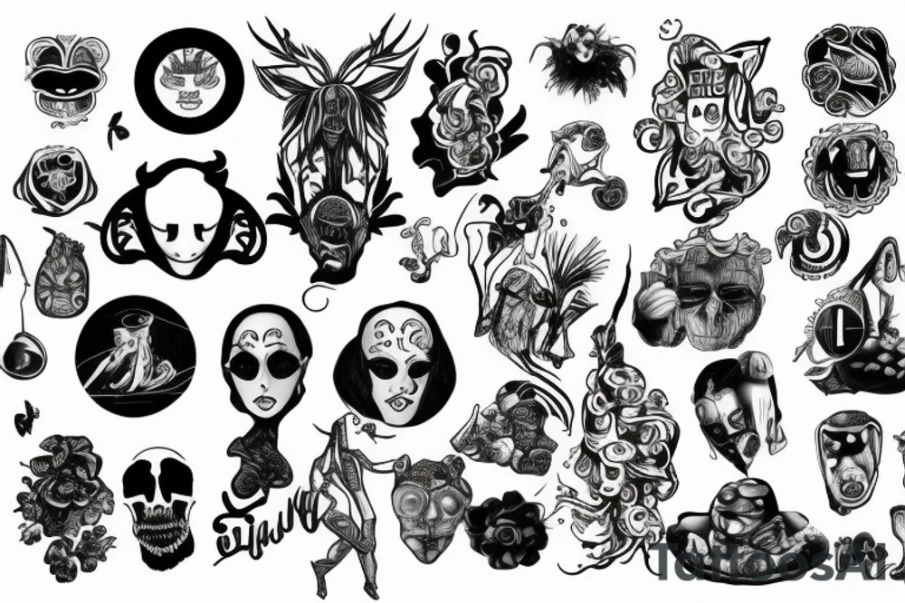 "When the going gets weird, the weird turn pro" tattoo idea