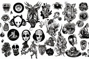 "When the going gets weird, the weird turn pro" tattoo idea