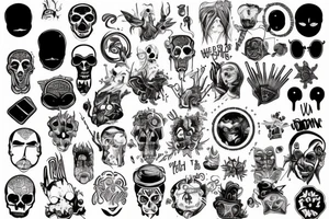 "When the going gets weird, the weird turn pro" tattoo idea