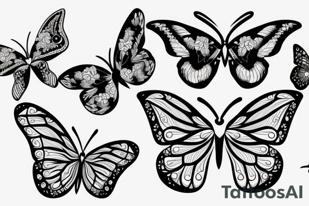 butterfly with a skull pattern on the wings tattoo idea butterfly with a skull pattern on the wings tattoo idea