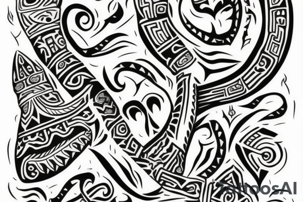 New Zealand jade  Maori hei tiki tattoo idea