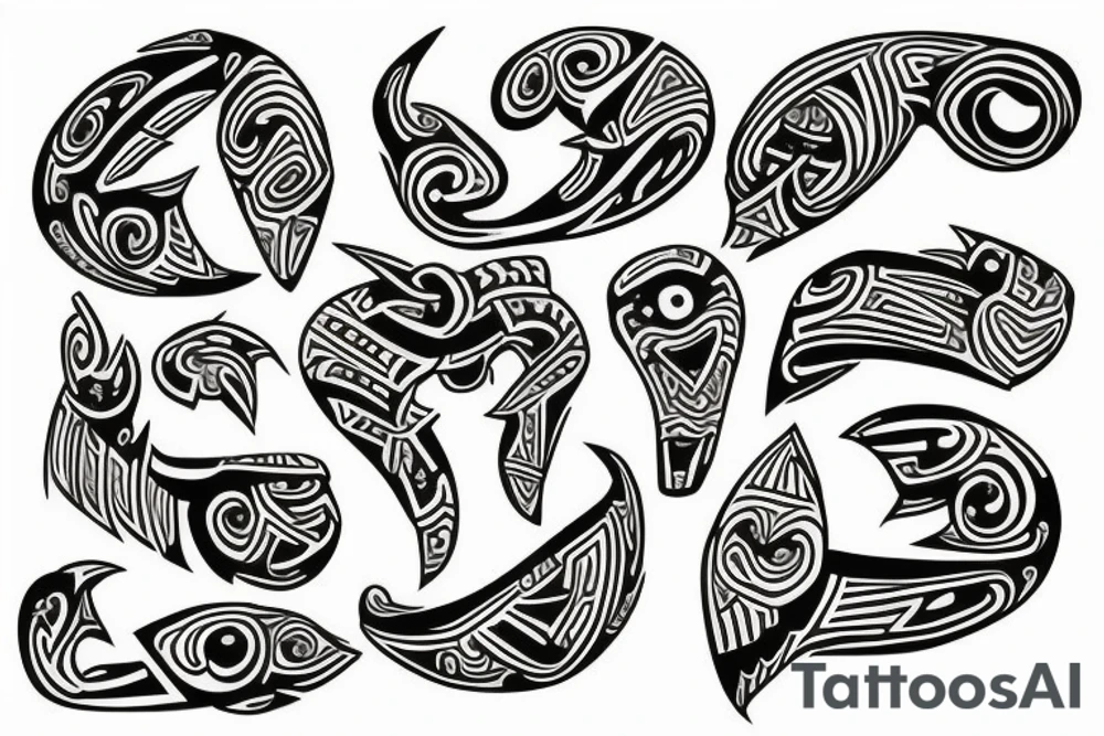 New Zealand jade  Maori hei tiki tattoo idea