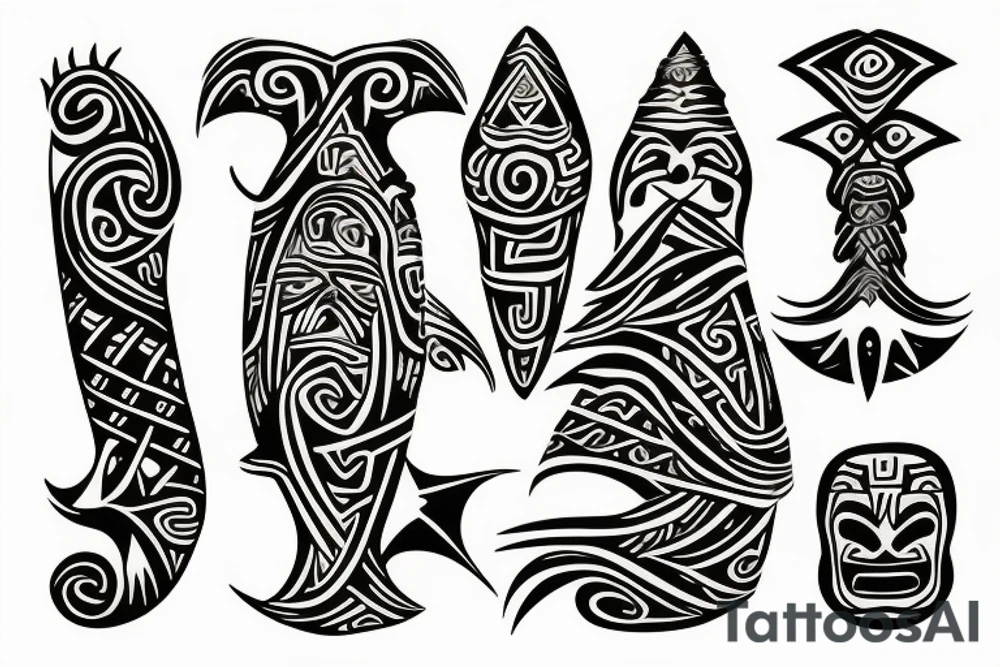 New Zealand jade  Maori hei tiki tattoo idea