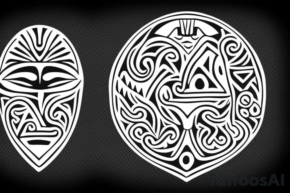 New Zealand jade  Maori hei tiki tattoo idea