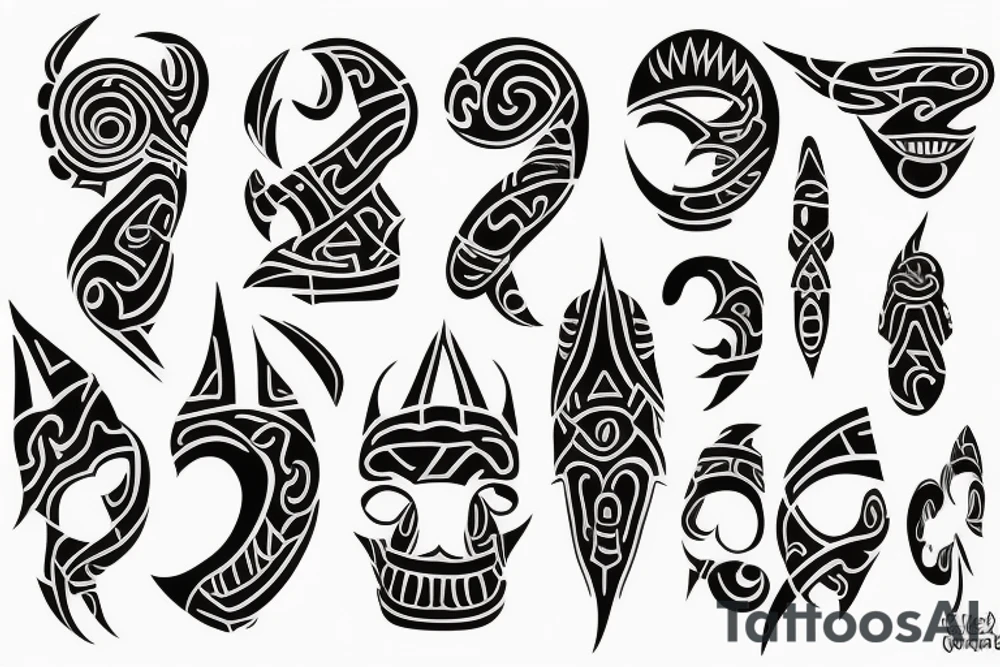 New Zealand jade  Maori hei tiki
red round eyes head tilted legs bent and crossed tattoo idea