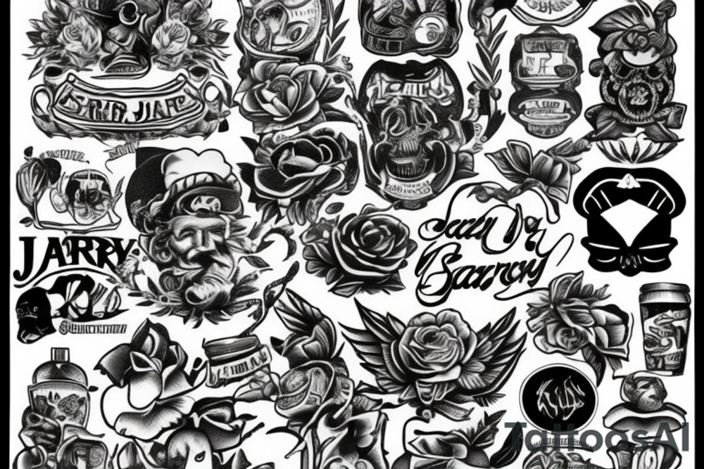 Sailor jerry tattoo idea