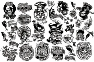Sailor Jerry style tattoo idea