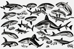 shark tattoo idea