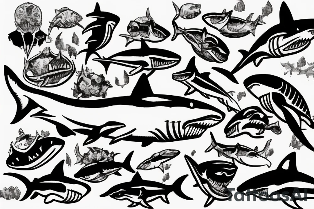 shark tattoo idea