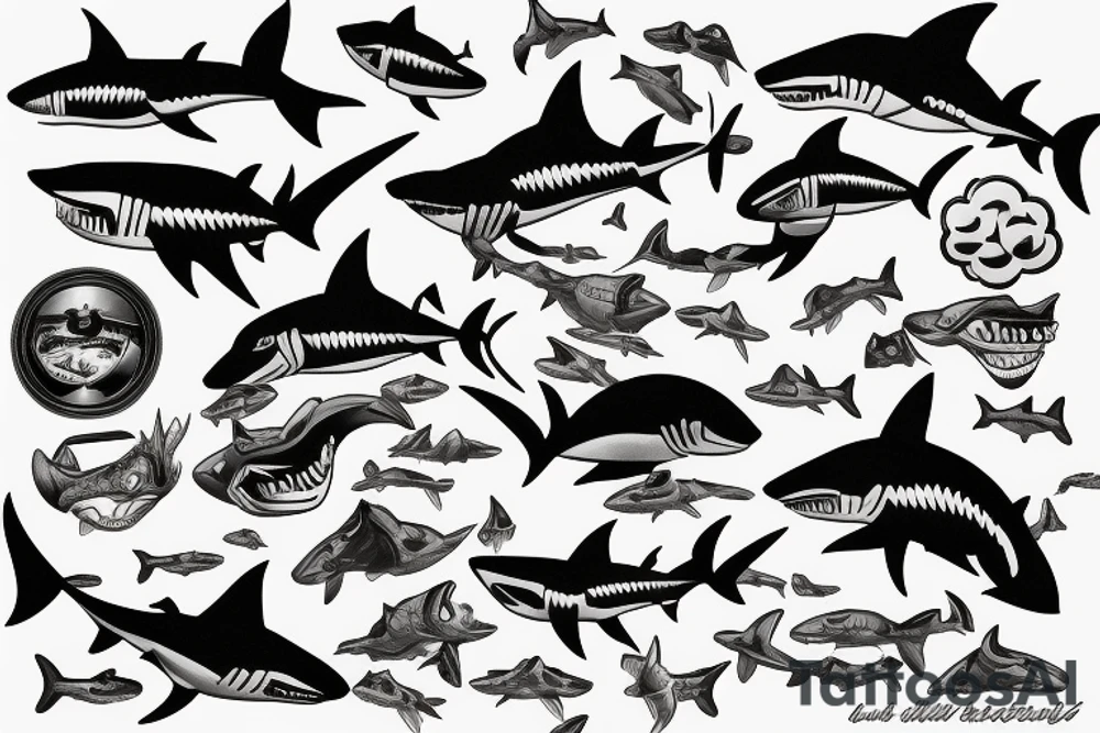 shark tattoo idea