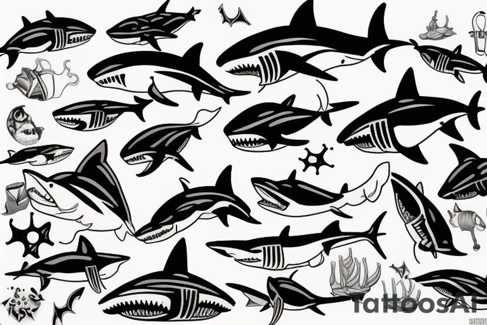 shark tattoo idea