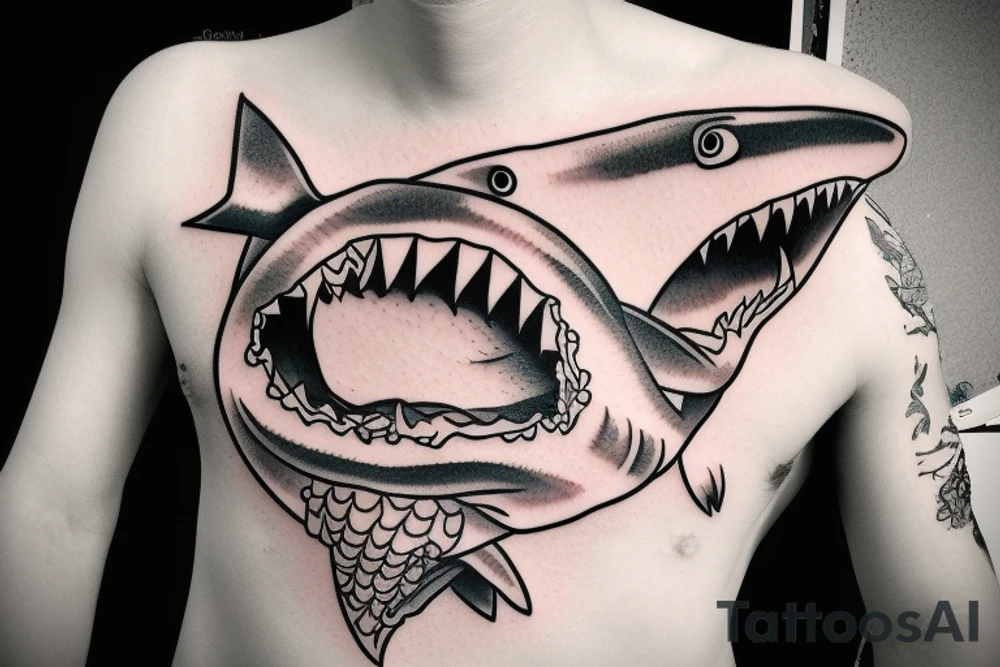 shark tattoo idea