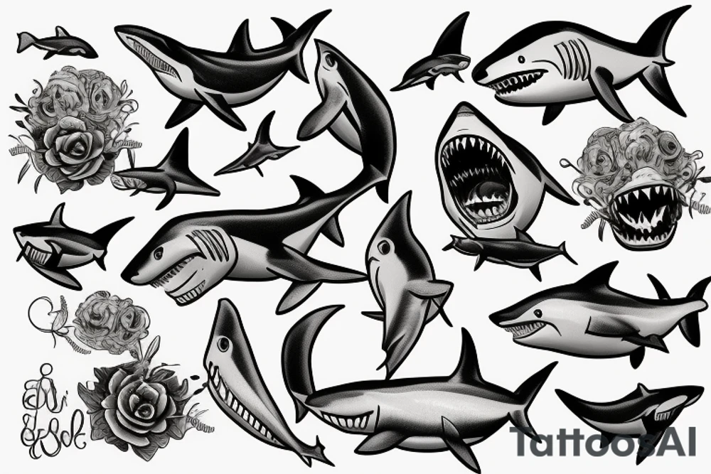 shark tattoo idea