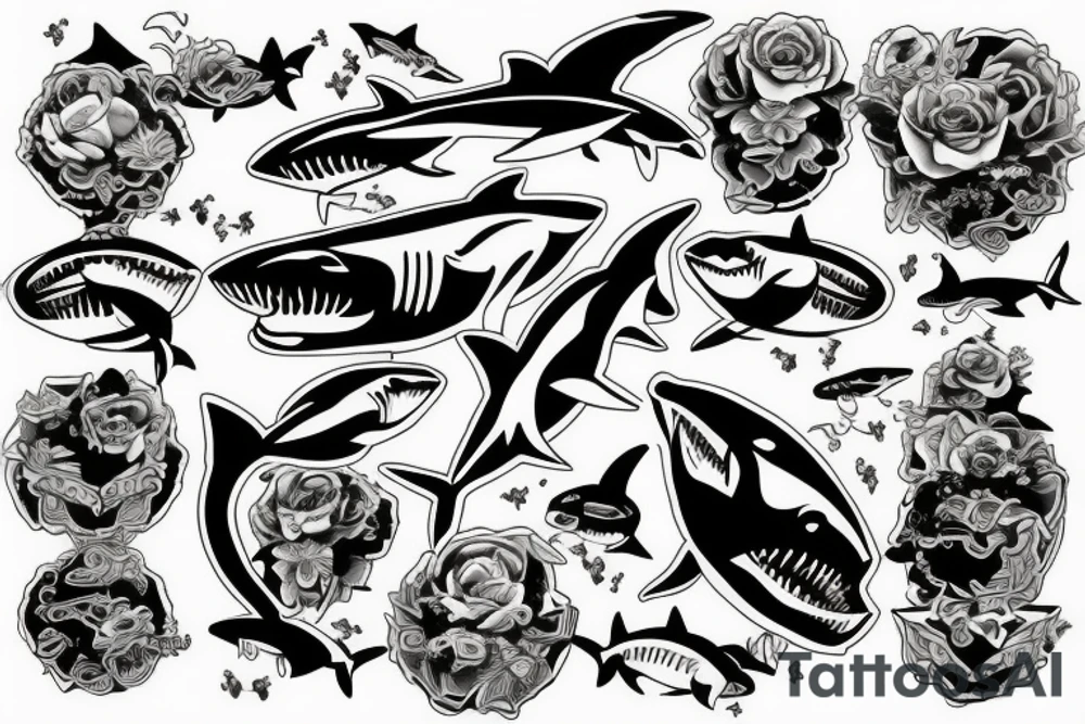 shark tattoo idea