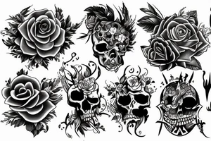 Random pictures tattoo idea