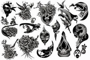 Random pictures tattoo idea