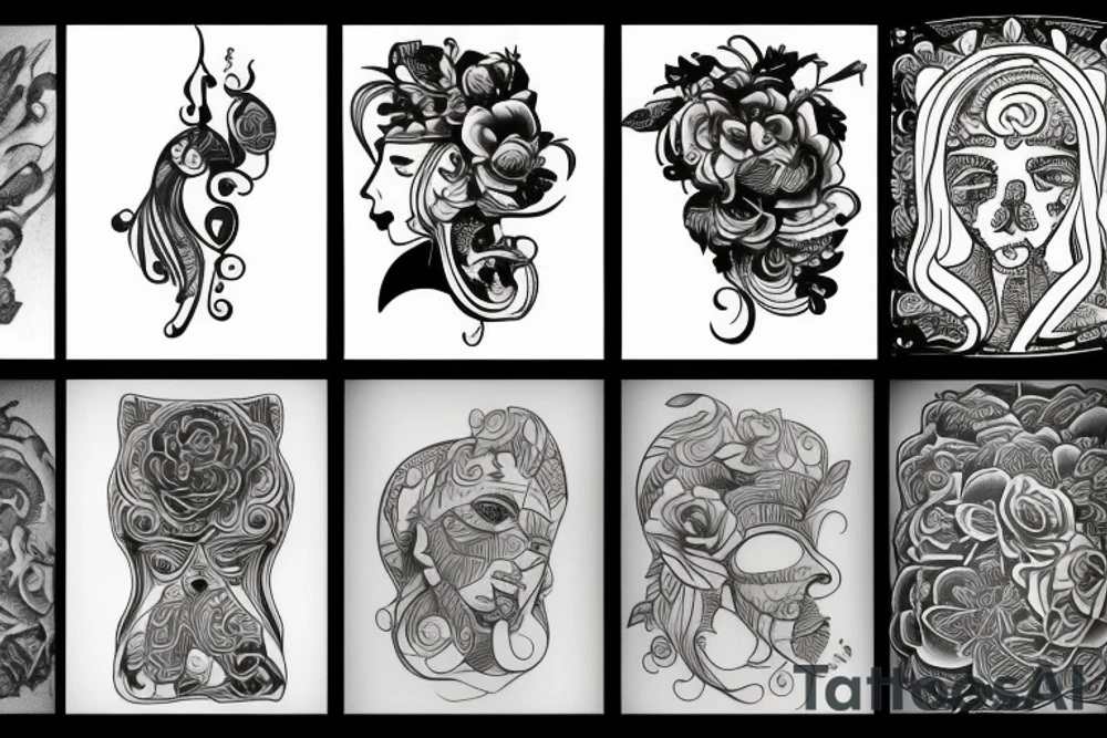 Random pictures tattoo idea