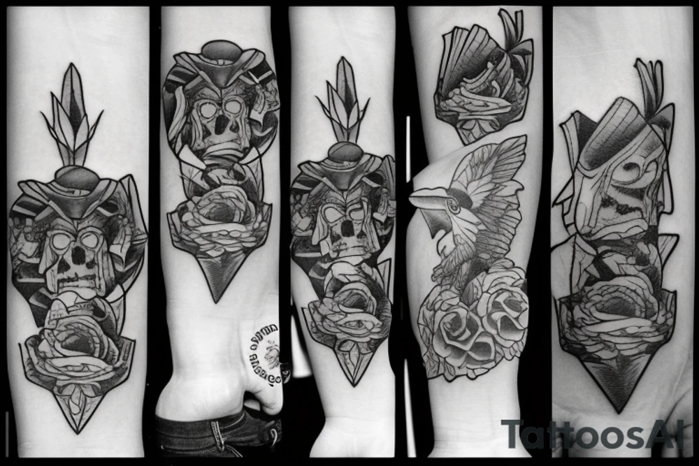 Random pictures tattoo idea