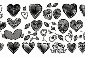 the crying heart tattoo idea