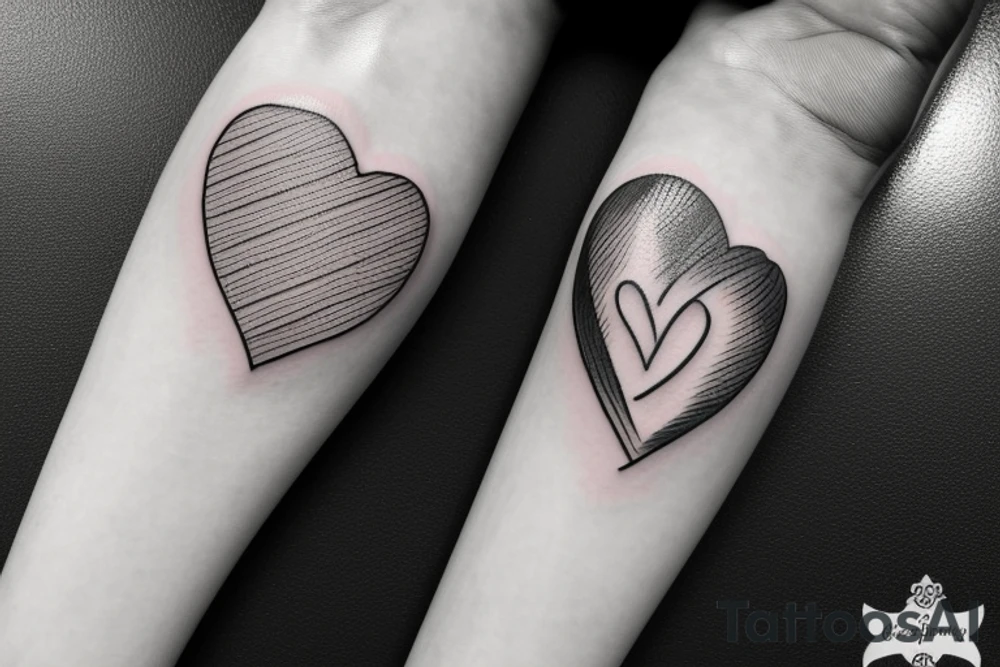 the crying heart tattoo idea