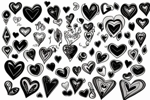 the crying heart tattoo idea