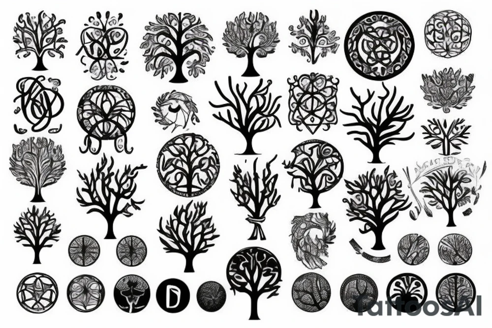 Tree of life tattoo idea