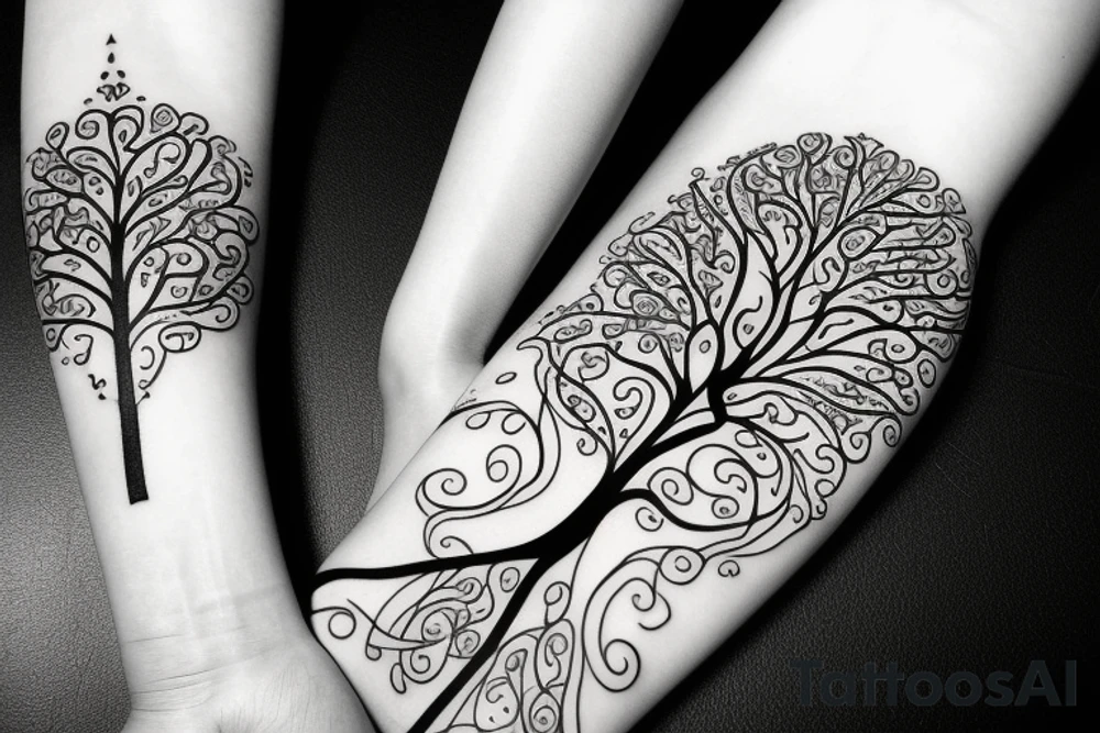 Tree of life tattoo idea