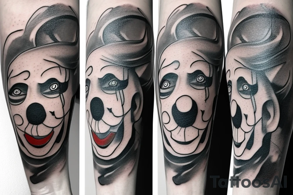 Clown tattoo idea