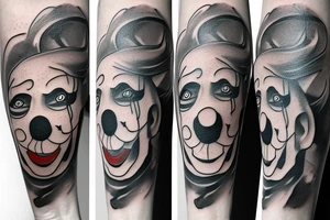 Clown tattoo idea