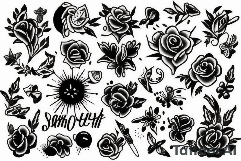 small tattoos on hand tattoo idea