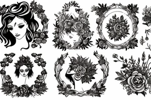 Persephone tattoo idea